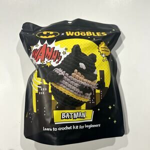 The Woobles Batman Beginner’s Crochet Full Kit All Materials Included NEW